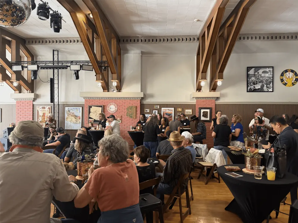 Interior of the Arizona room elks club building
